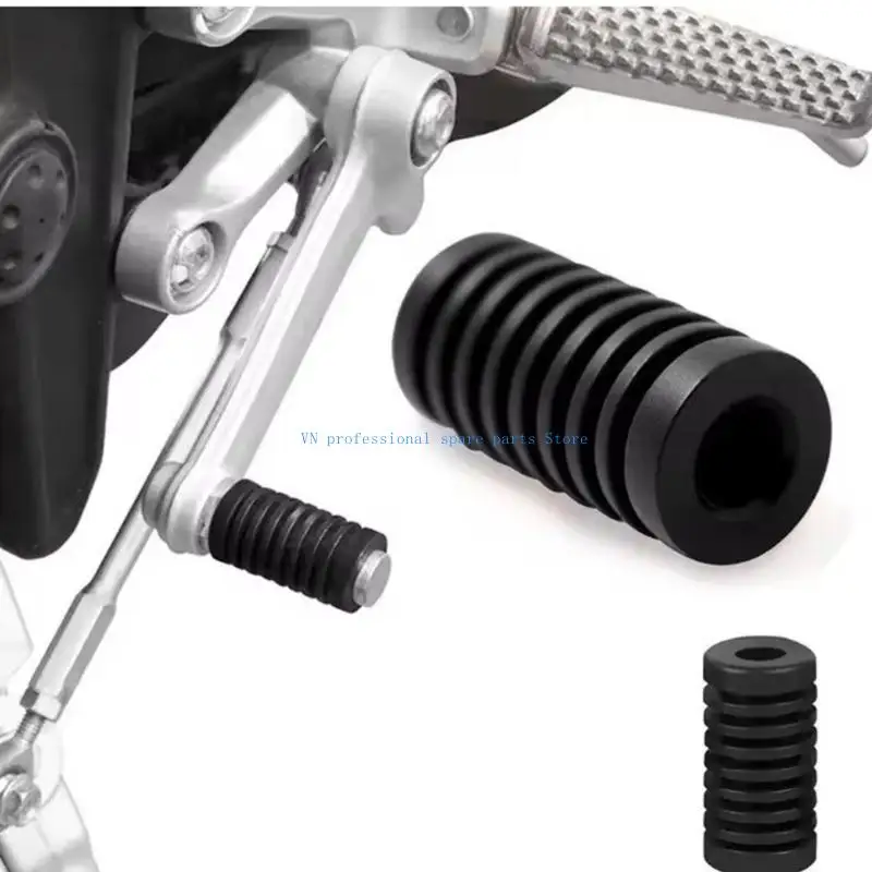 41XA Pair Motorcycle Gear Lever Covers Motorcycle Shifts Lever Protectors for Prevent Damage & Enhances Long Distance ridings