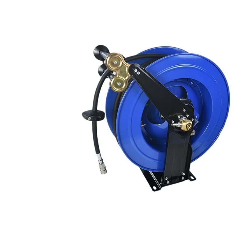 

High pressure pneumatic tool air cannon reel, automatic telescopic trachea reel, spring reversing air drum