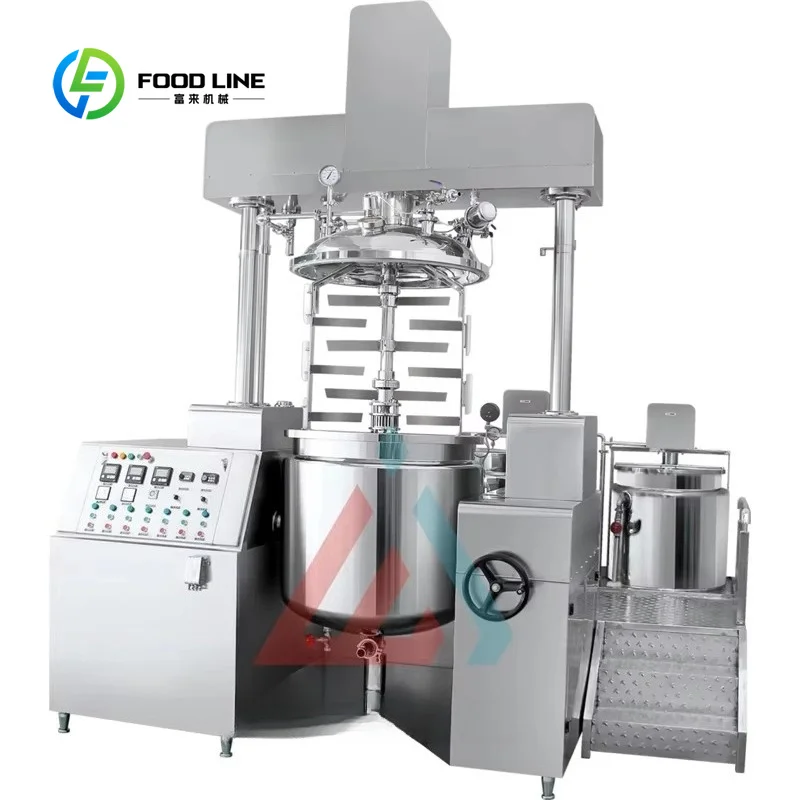 customized Heavy Duty Industrial Liquid Mixer Stainless Steel Emulsifier for Shampoo and Liquid Soap Mass Production