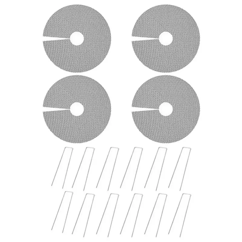 

Защитная сетка для цветов N84R, сетки для цветочных горшков, чехлы для растений для защиты растений на открытом воздухе, 40 см