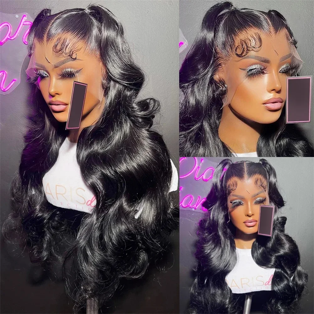 Hd Lace Front Human Hair Wig 13X6 Body Wave Frontal Wig Pre Plucked 5X5 Hd Lace Closure Wig For Women Glueless Wig Ready To Wear