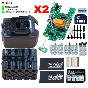 BL1890 Li-ion Battery Case Discharging/Charging Protection Circuit Board For Makita 18V Makita 60 Makita Battery