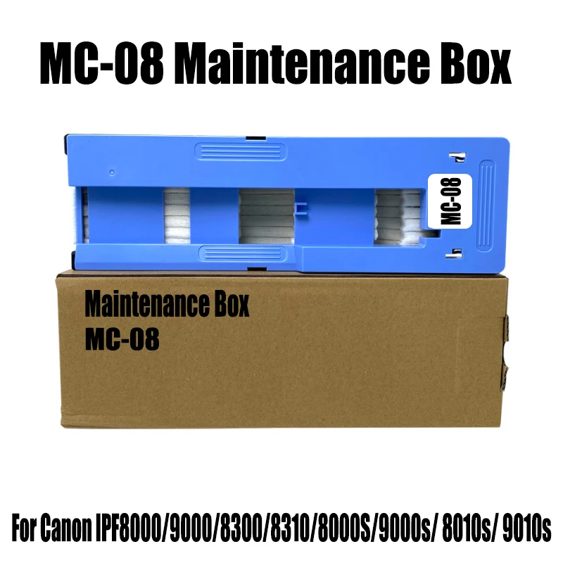 

Контейнер для отработанных чернил MC08 MC-08 для принтеров Canon imagePROGRAF iPF 8000, 8100, 8300, 8300S, 8400, 8400S, 8400se, 9000, 9100, 9400, 9400s