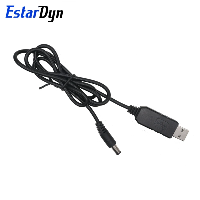 Estardyn USB Power Boost Line DC 5V to DC 9V / 12V Step UP Module USB Converter Adapter Cable 2.1x5.5mm Plug