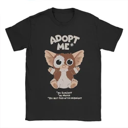 Gremlins Gizmo T Shirt Women Men Streetwear Anime Movie Graphic T-shirts Oversize Clothes Man Short Sleeve Tops Pure Cotton Tees