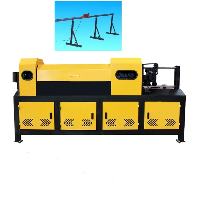 YG Rebar Bending Banding Cutting Machine Hydraulic Cutter Metal Steel Saw Cutting 355Mm Steel Bar Straightening Processing Tool