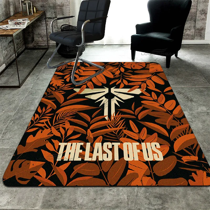 Pop 3Dgame The Last of US Patterns Decorative Carpet Children's Bedroom Floor Pad Can Customize Rug Living Room Cushion Door Pad