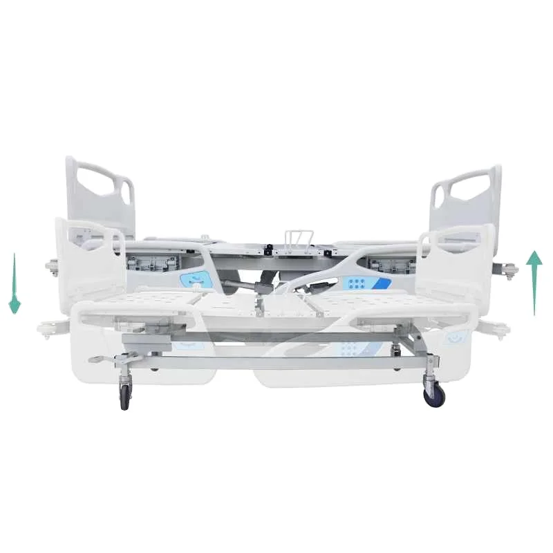 MT MEDICAL Five Function Electric ICU Bed Multifunction Electric manual CPR function hospital ICU bed