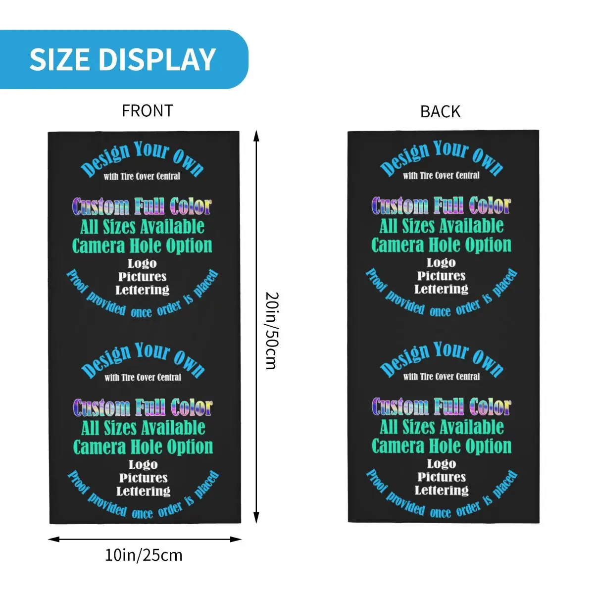 Custom Custom Your Design Print Neck Gaiter Women Men Windproof Winter Customized Photo Bandana Scarf for Cycling