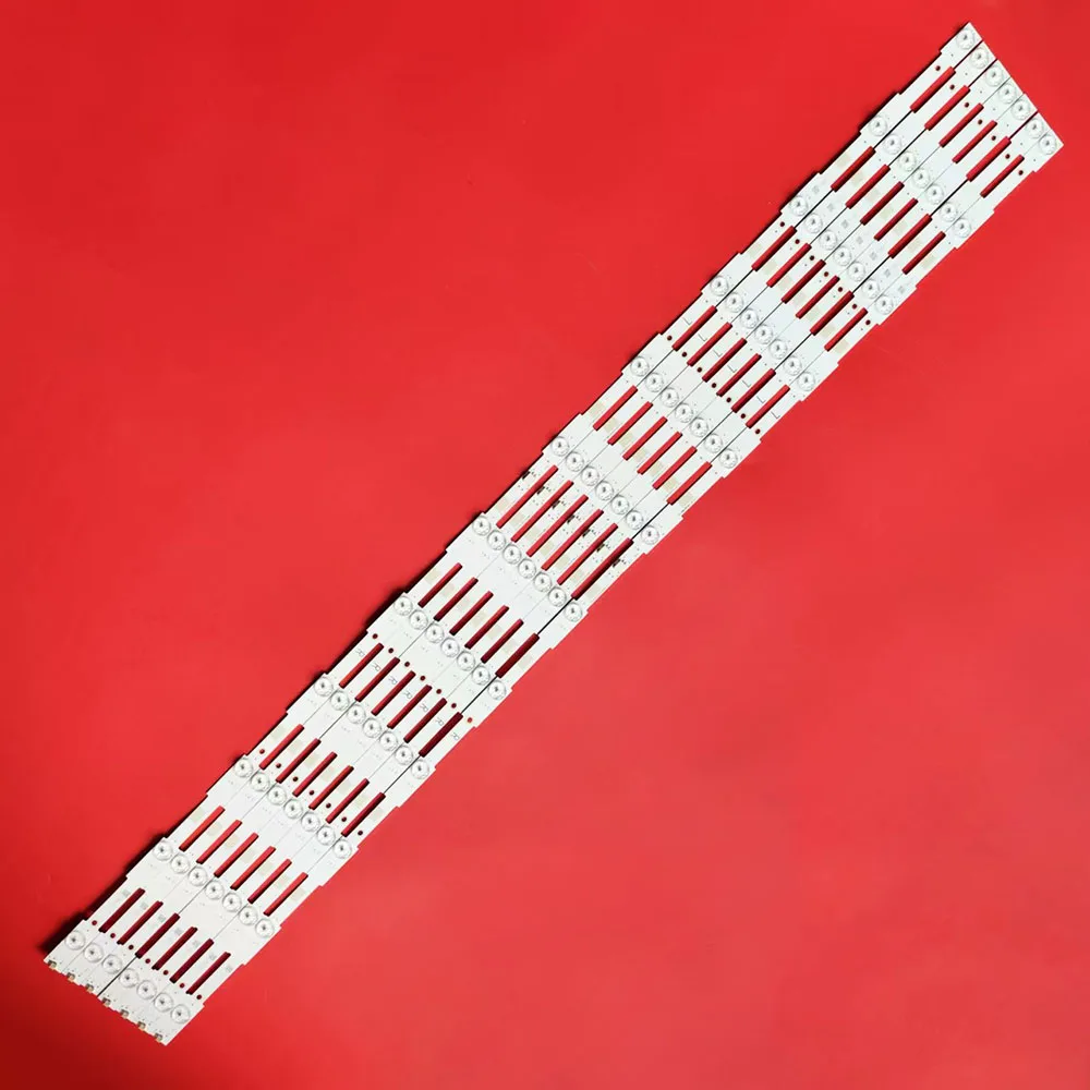 14PCS LED Strip For BDL5530QL EVTLBM550P0601 K550WDF 55PUH4900 55PUH6400 55PUT4900 55PUX6400 EVTLBM550E060155037003-4E565