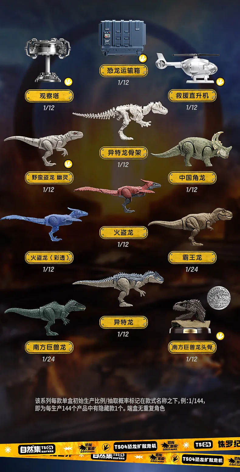 BLOKEES Original Jurassic World TS04 TS03 TS02 Jurassic Park Dinosaurier Tyrannosaurus Zusammengebautes Modell Actionfigur Spielzeug Geschenk – Detail 8