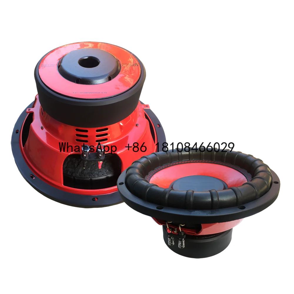 

1000w RMS Power SPL Audio Subwoofer Speaker Professional Audio Subwoofers Ferrite Magnet 12 Inch Subwoofer Speaker
