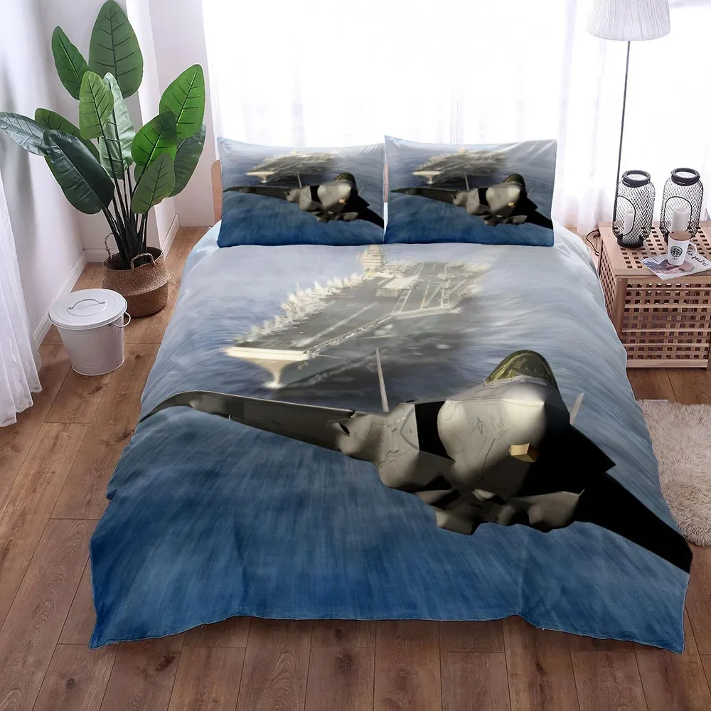 World Ranking Air Fighter Duvet Cover Set UK Single Double Queen US Twin Full King Size Among Bed Linen Set