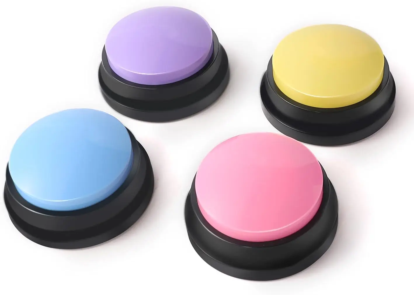 Voice Recording Button, Dog Buttons for Communication Pet Training Buzzer, 30 Second Record & Playback sound button