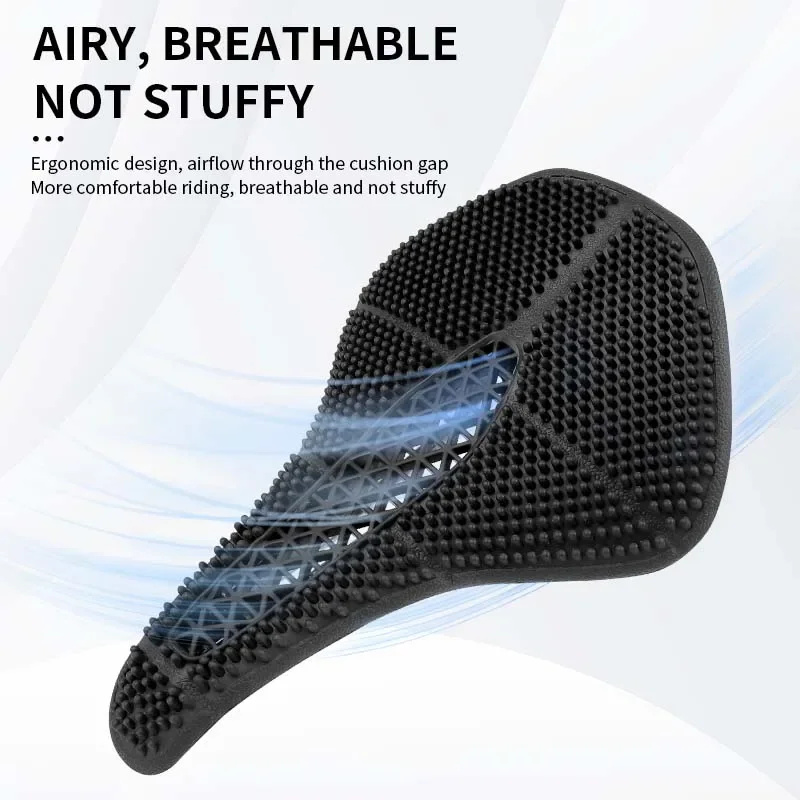 Bolany Mountain Bike Saddle Short Nose Ultralight PU Leather Breathable Comfortable Massage Bicycle Seat MTB Bike Accessories