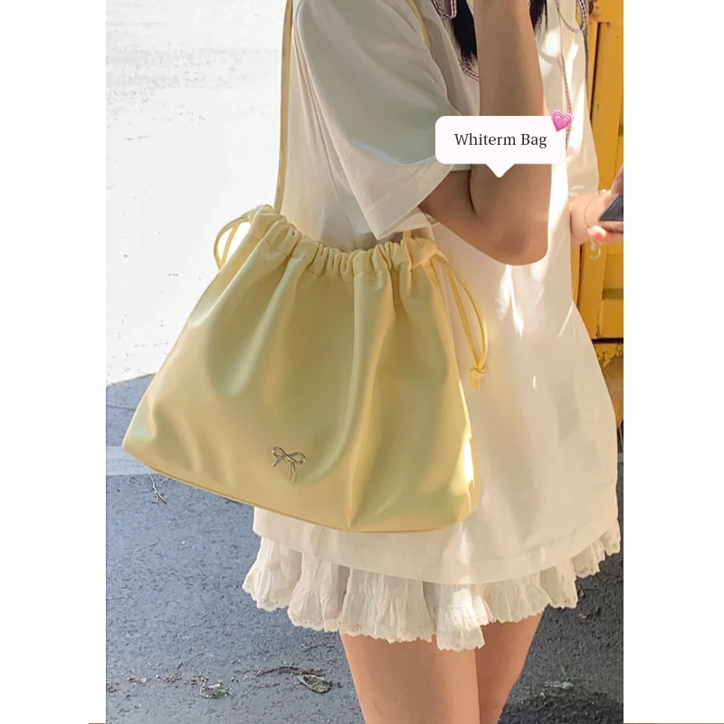 Miyagawa Large Capacity Pleated Underarm Bags for Women\'s 2024 New Summer Fashion Casual Shoulder Versatile Tote Bag