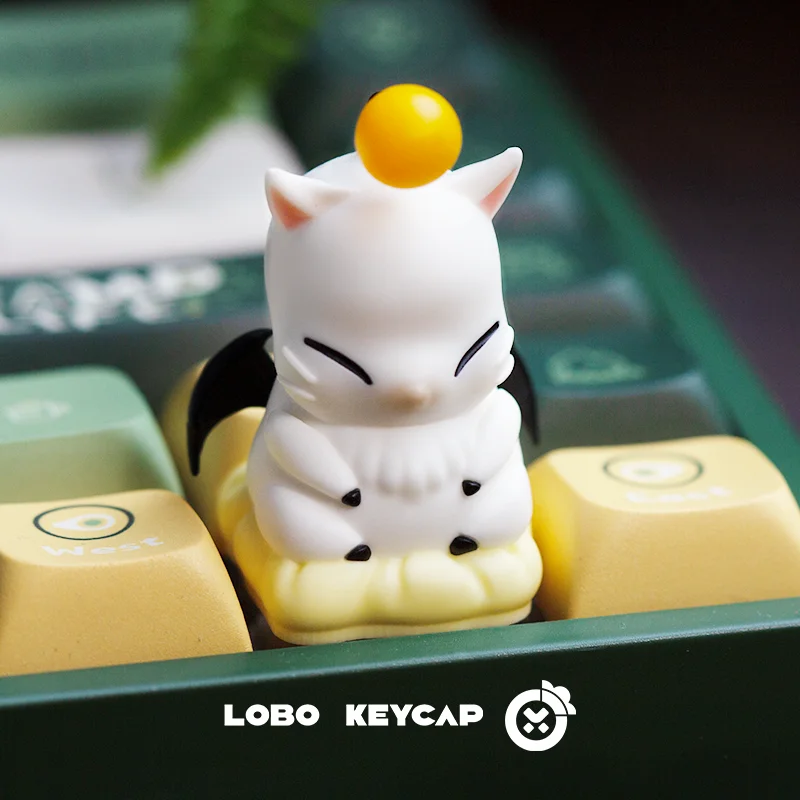 

LOBO Moguli Custom Keycap Personalized Anime Keycaps for Mechanical Keyboard Caps ESC Resin Key Caps DIY Artisan Keycap PC Gifts