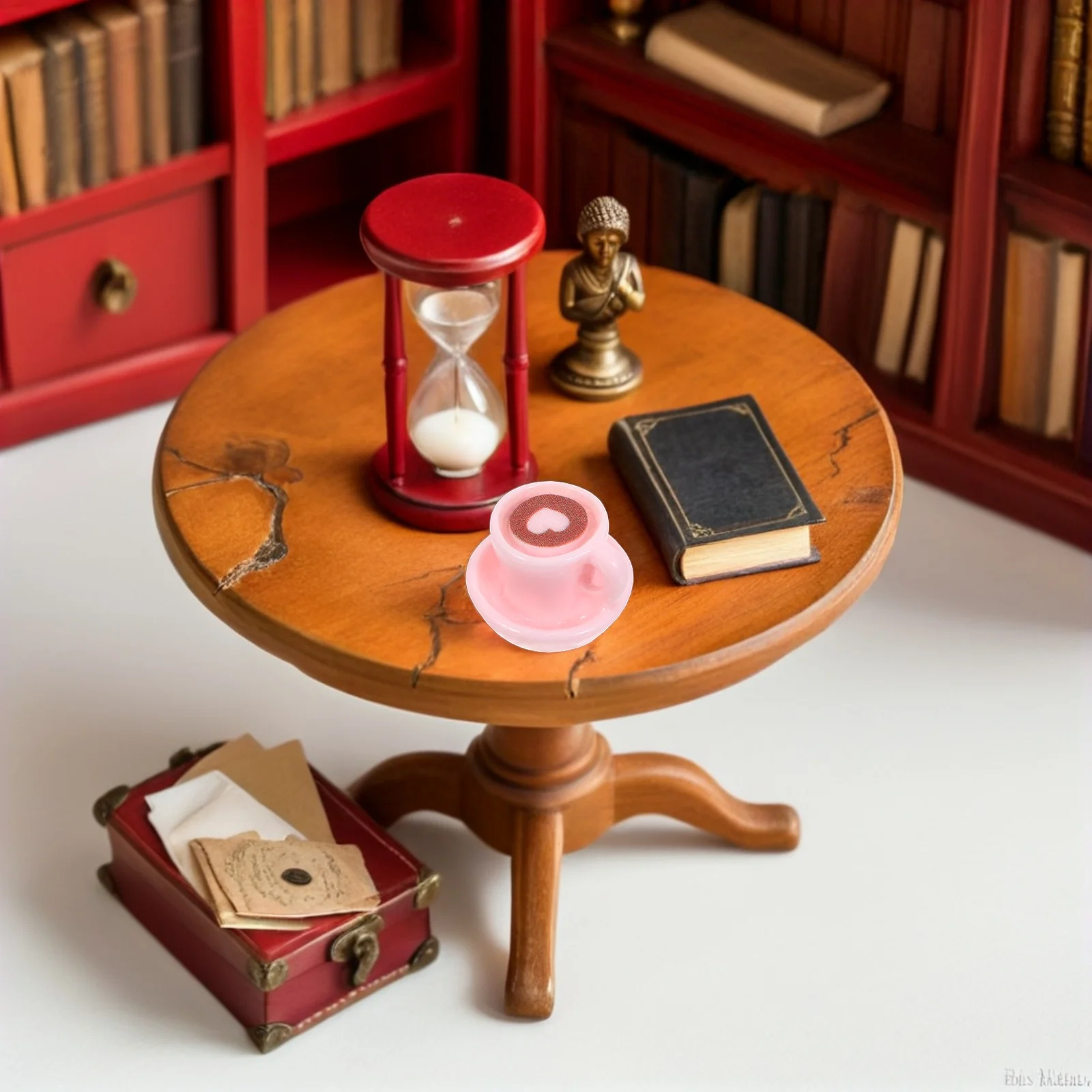 40 Uds. Tazas de café de resina pequeñas, Mini tazas de bebidas altamente detalladas para accesorios de casa de muñecas en miniatura, decoración temática de panadería, artesanía DIY