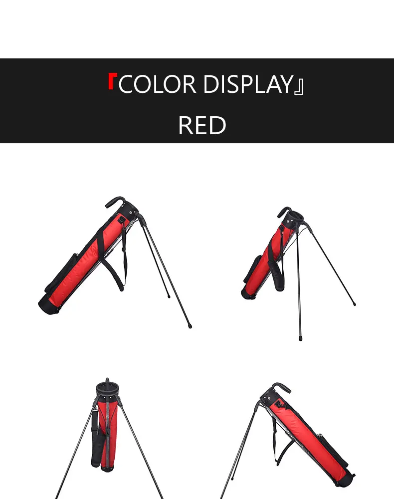 Leichte Golfschlägertasche mit Halterung, Golf Gun Rack Bags, wasserdichte Tragetasche für Golfständer – Detail 3
