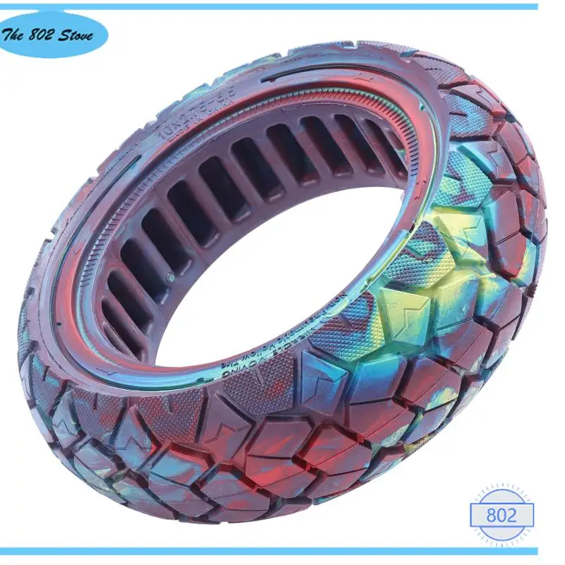 

Off-Road Solid Tire 10X2.75-6.5 Scooter Tubeless Kickscooter honeycomb solid tire