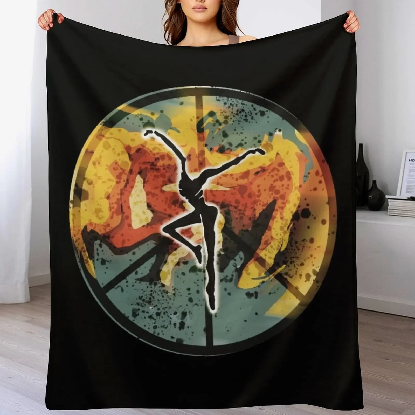 

DMB Fire Dancer Throw Blanket Soft Breathable Blanket for Night Sleeping