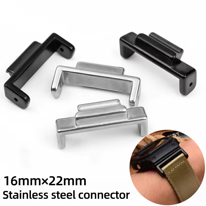 Stainless steel strap Connector For Casio G-SHOCK DW5600 GW-M5610 GWM5610 GA110 GA100 GA120 GA2100 GM2100 watch band Adapter