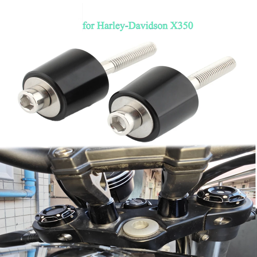 

Motorcycle handlebar riser/staff mount for Harley-Davidson X350 motorcycles.