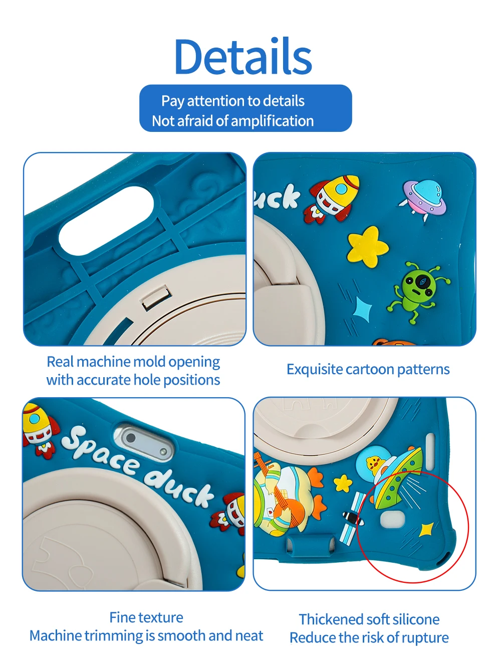 BDF 10 inch Kids  Tablet Android 13WIFI Octa Core Processor 4GB RAM 64GB ROM YouTube Dual Camera Dual SIM Card with Case