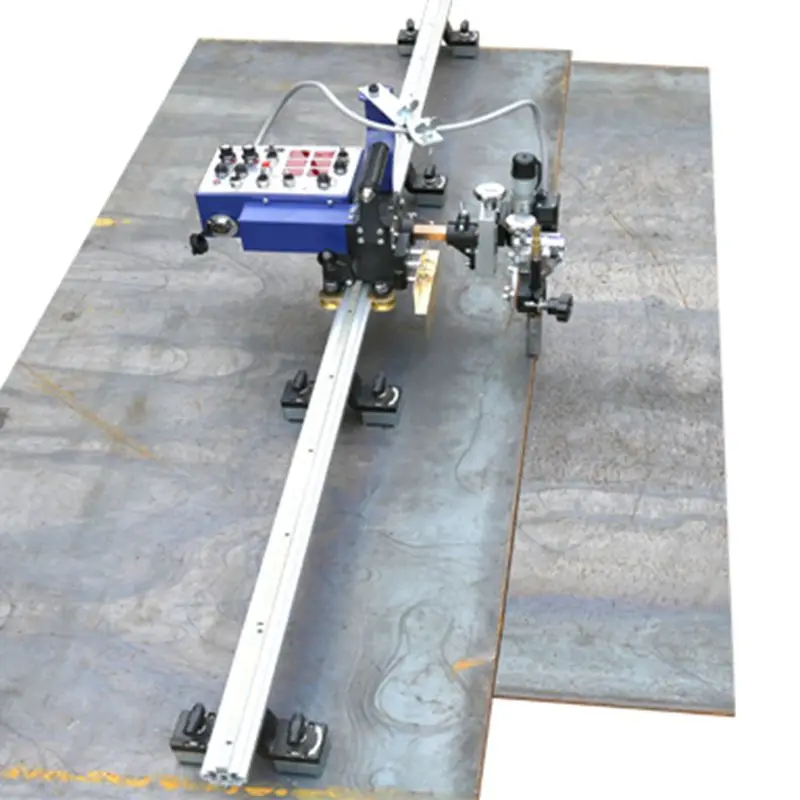 

HK-100 Automatic welding pulley with guide rail Linear welding trolley Automatic swing welding machine Tractor