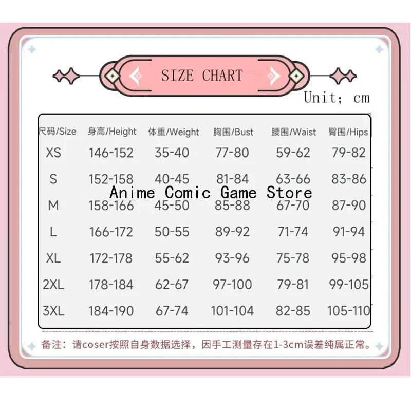Klee XS-3XL ชุดคอสเพลย์ genshin impact ชุดเดรสวิกผมหมวกกระเป๋าเป้สะพายหลังเกมอนิเมะปาร์ตี้ฮาโลวีนสำหรับผู้หญิง