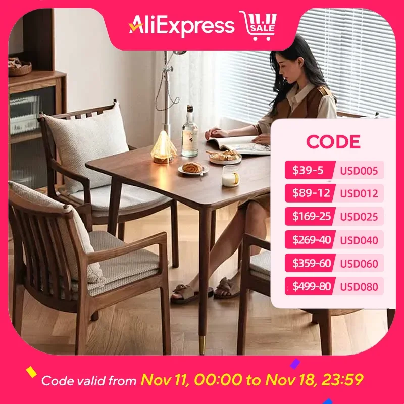 

Водонепроницаемые стулья, обеденный стол, кавайный маслостойкий компактный деревянный стол, ресторан, современная скандинавская мебель Mesas De Jantar, мебель для дома