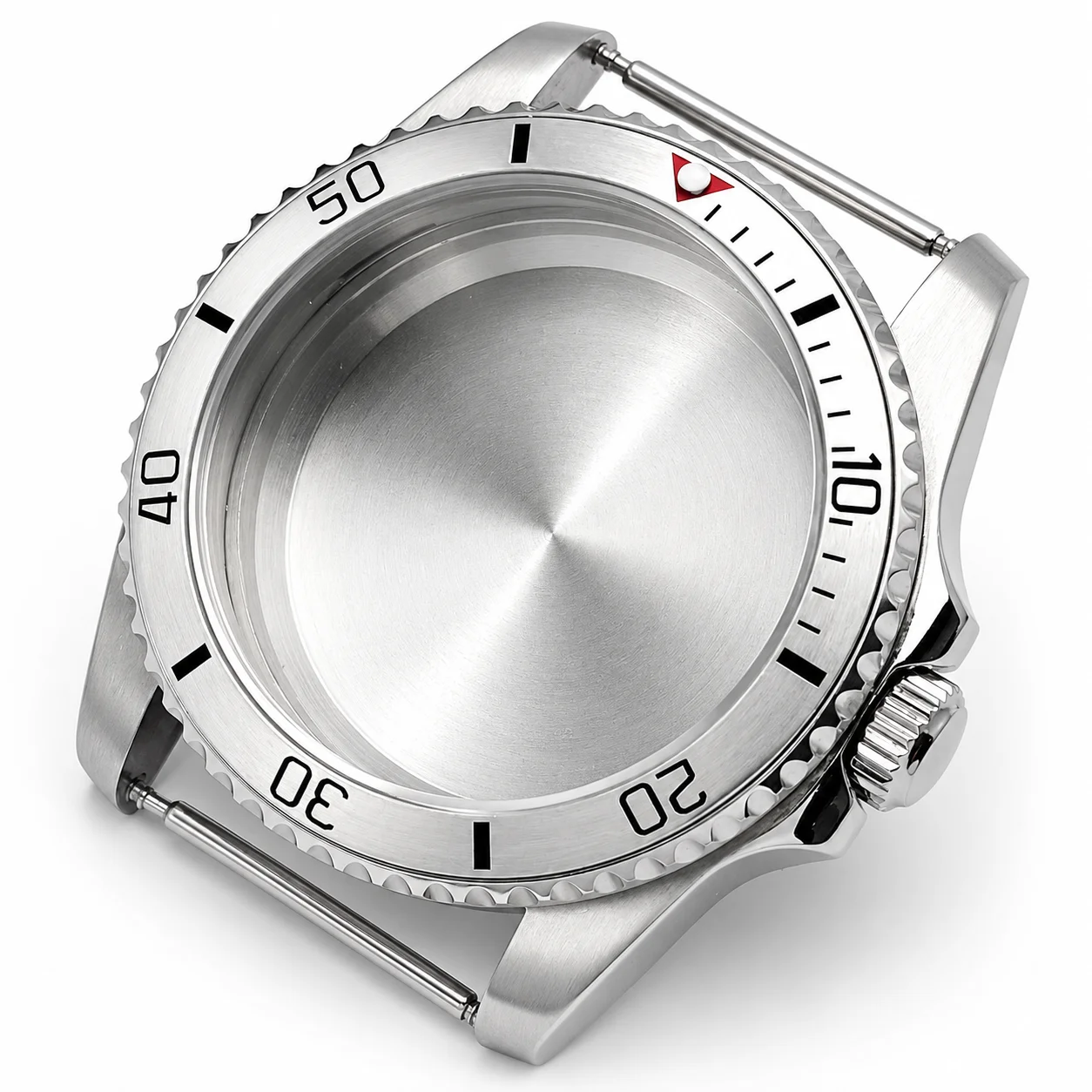 36mm Silbernes Uhrengehäuse mit Saphirglas, passend für NH35 NH36 ETA2824 PT5000 Miyota 82 Serie Uhrwerkteile