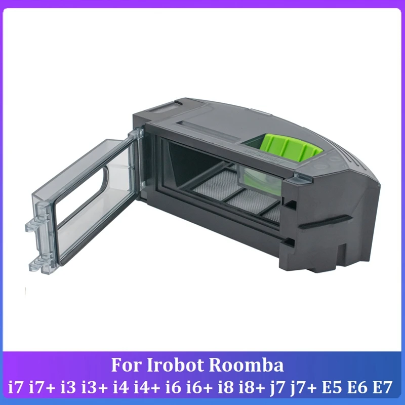 Пылесборник для Irobot Roomba I7 + I3 I3 + I4 I4 + I6 I6 + I8 I8 + J7 J7 + E5 E6 E7, сменные детали