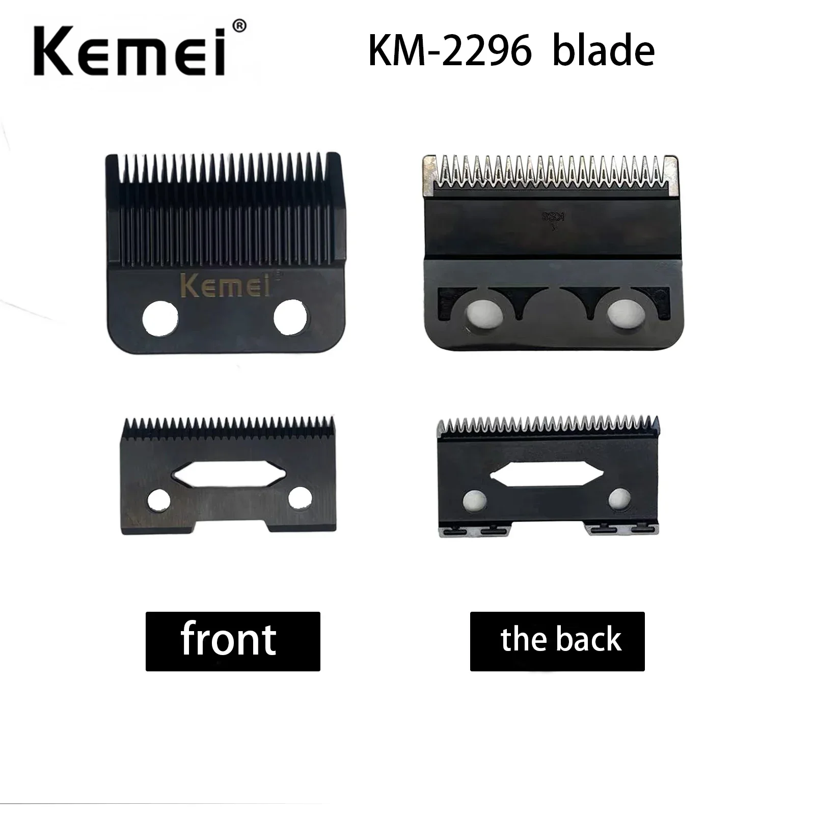 Komei KM-2296 professional electric hair clipper product accessories, genuine replacement blades, blade heads