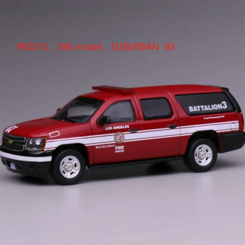 596 escala 1:64 motor de incêndio cv vermelho b3 simulação liga modelo de carro de brinquedo ornamento presente lembrança cena decoração