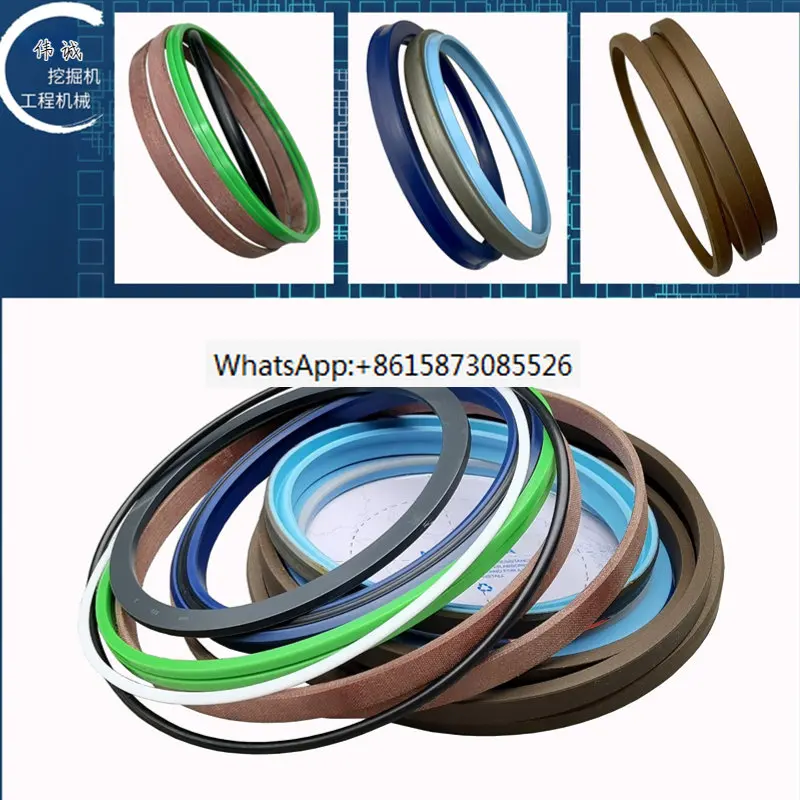 

Excavator temporary work 60/65/85/135/150/210/205/225 Bucket small, medium, and large arm oil cylinder oil seal