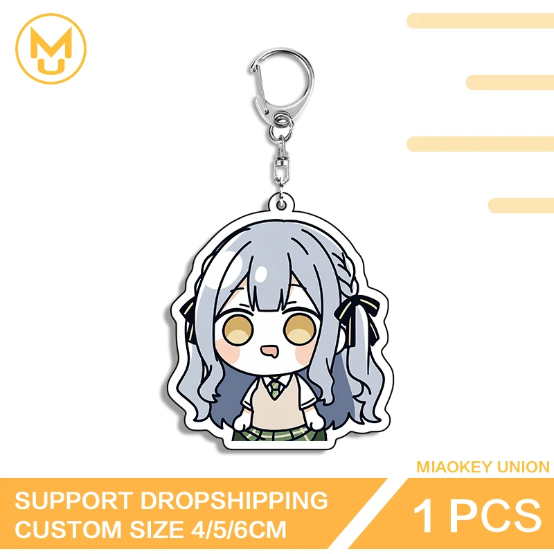 Sakiko Togawa Chibi Anime Figure Keepsake Gift Amusing Personality Keyring Luxury Adorable Versatile Fashionable Accessories