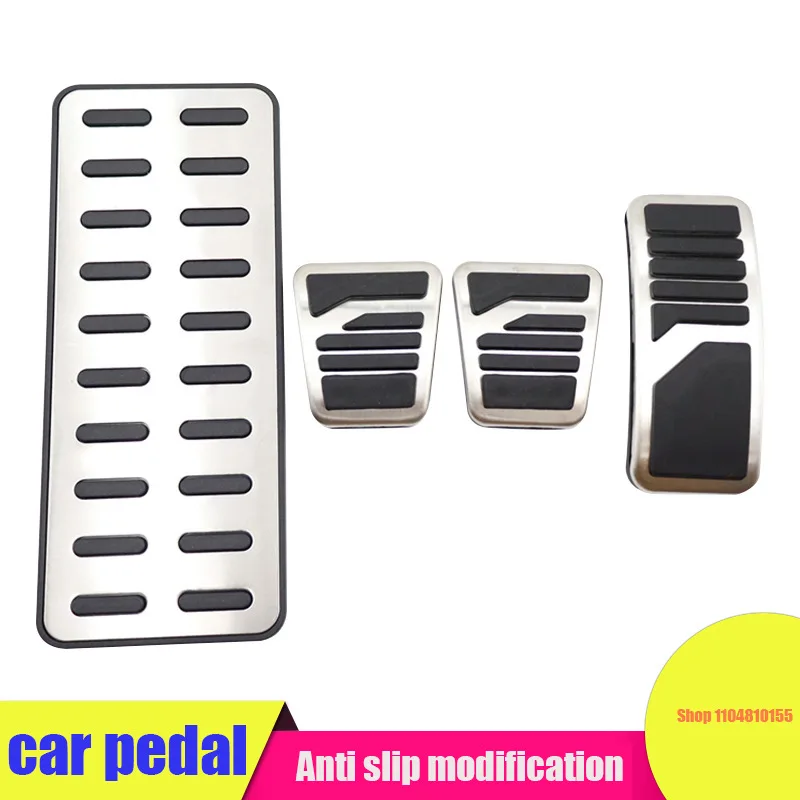 

car pedals for Mitsubishi striped models with modified throttle, brake, rest area, anti-skid pedal accessories