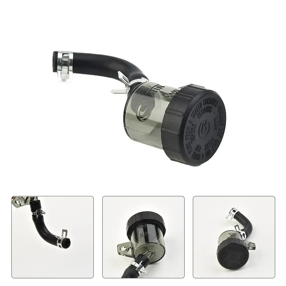 Universal Motorcycle Rear Brake Master Cylinder Clutch Petrol Oil Fuel Tank Fluid Reservoir For Honda For Kawasaki For Ducati