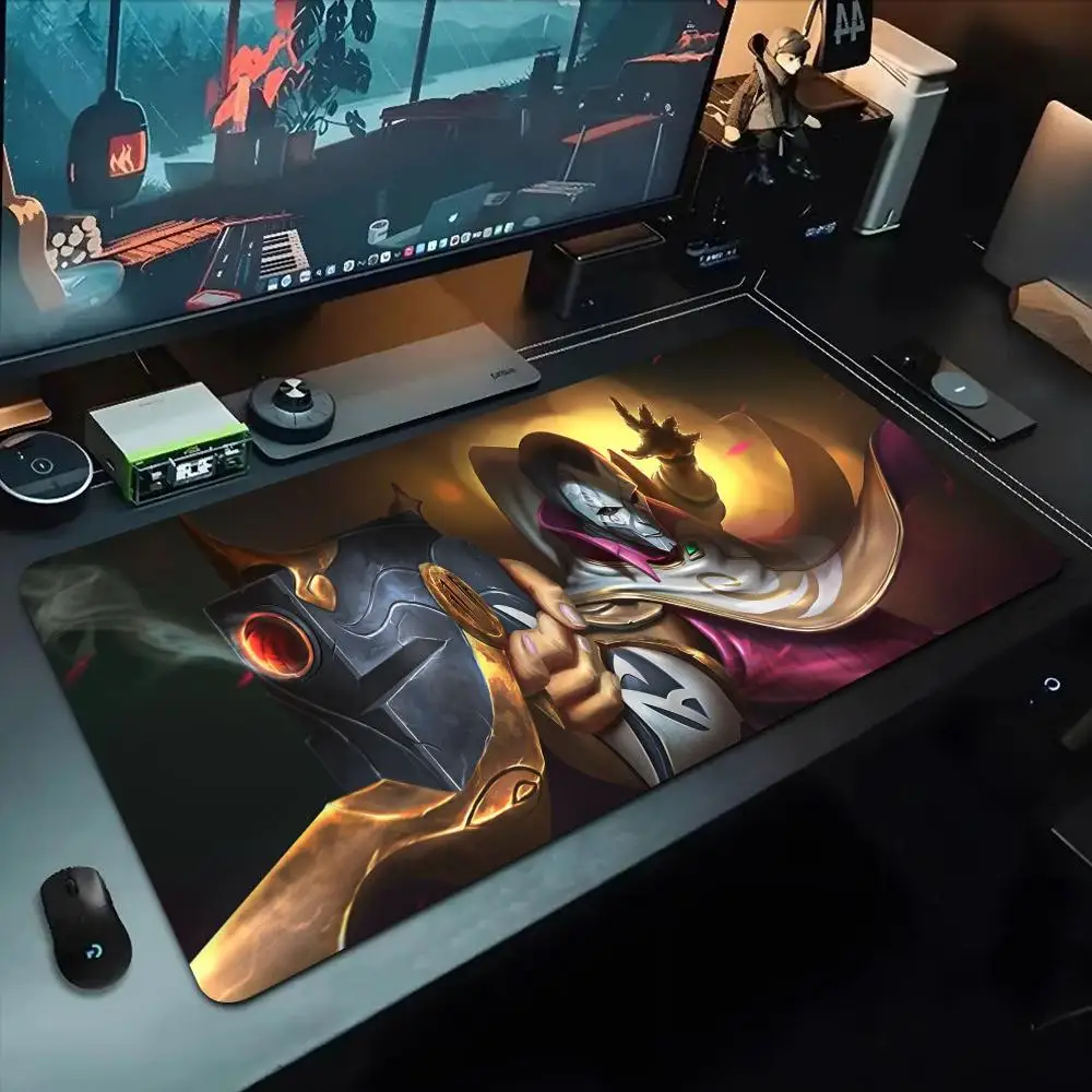 

league of legends jhin Mouse Pad 500X1000 mm Large Gaming Mousepad Gamer XL Rubber Otaku Keyboard Pad Laptop Desk Mat