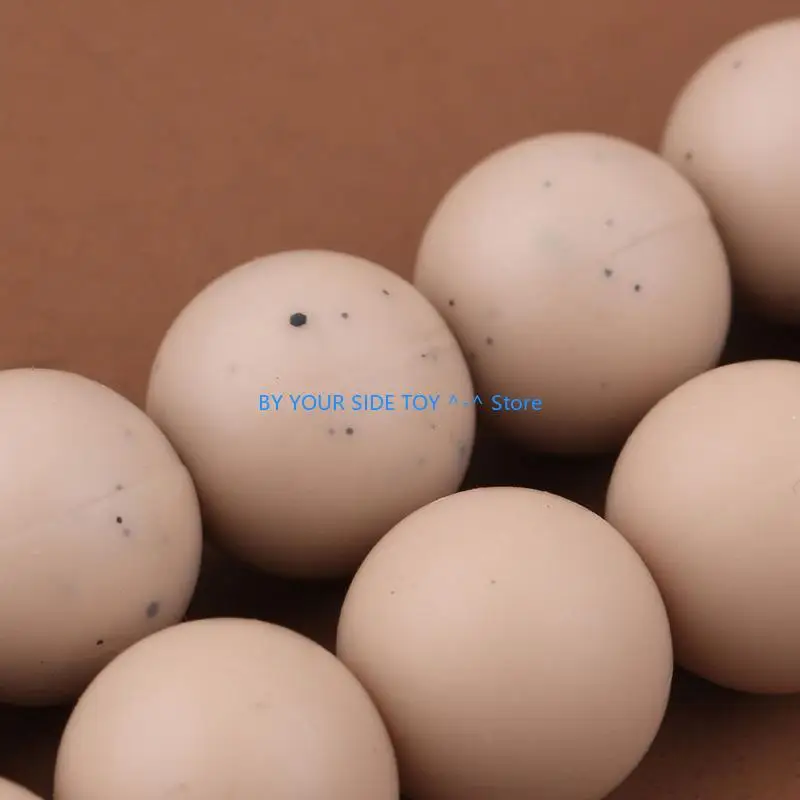 

Baby Silicone Beads Pacifier Clip for Newborn Teething Soother Chew Dummy Chains U6XE