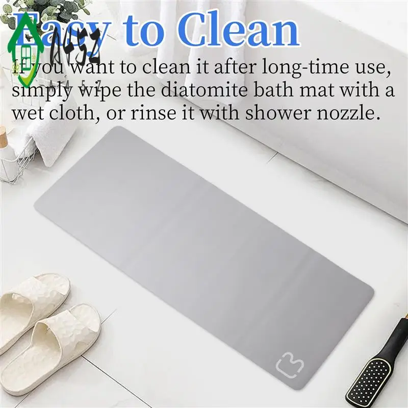 

A45Z-Противоскользящий коврик для ванной комнаты, впитывающий диск из диатомовой грязи, коврик для туалета в скандинавском стиле, мягкий диатомитовый коврик для туалета в ванной комнате