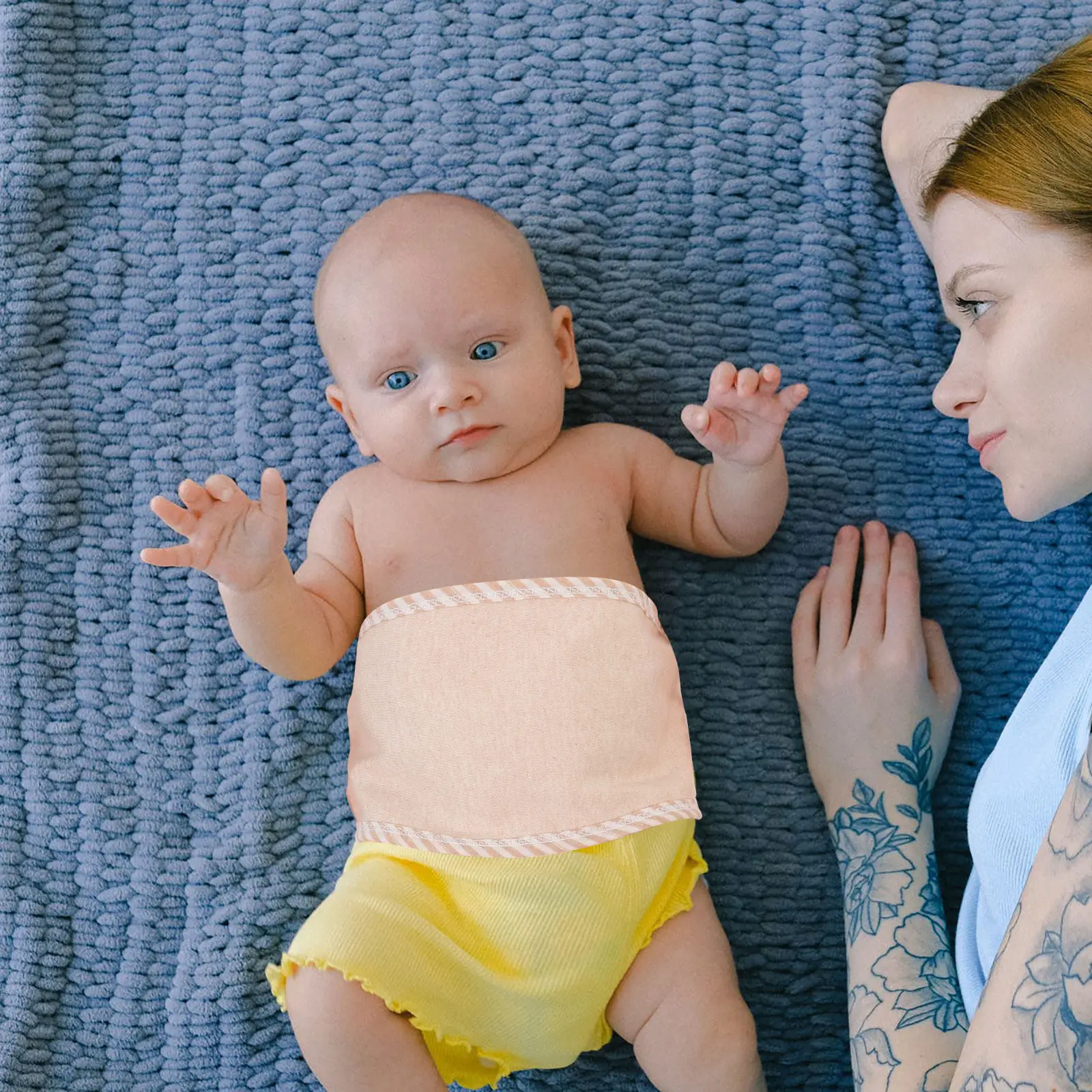 

4 шт., пояса для живота для младенцев, мягкие хлопковые пояса для пупка, дышащие, легкие, товары для малышей, безопасные и надежные товары для новорожденных и малышей