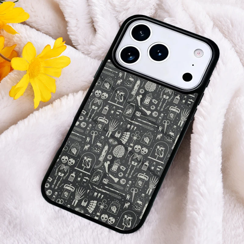 X-Ray Veterinary Medicine soft Phone Case For iPhone 17 16 Pro Max 15 14 Pro 11 12 13 XR XS 6 7 8 Plus Shockproof  Cover