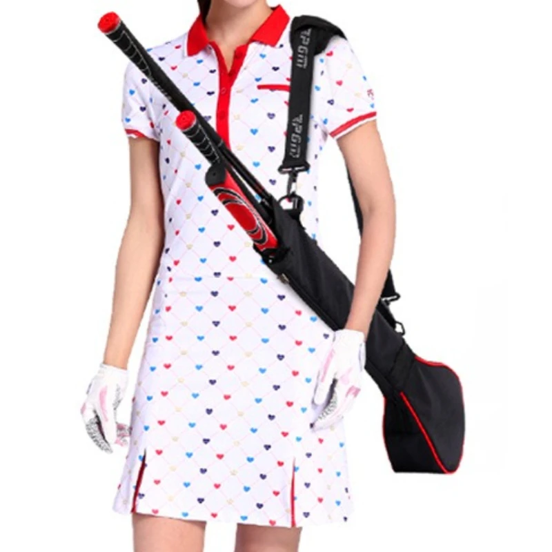 Mini Golf Clubs Bag Wear Resistant Lightweight Golf Bag Large Capacity Nylon Durable Club Bags Portable Sports Accessories