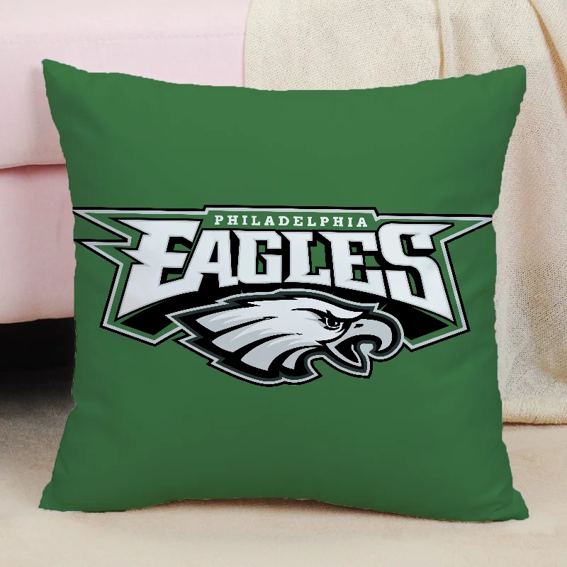 Philadelphia E-Eagles Cushion Cover 45x45 Cushions Covers Decorative Pillowcase for Living Room Home Decoration Accessories Sofa