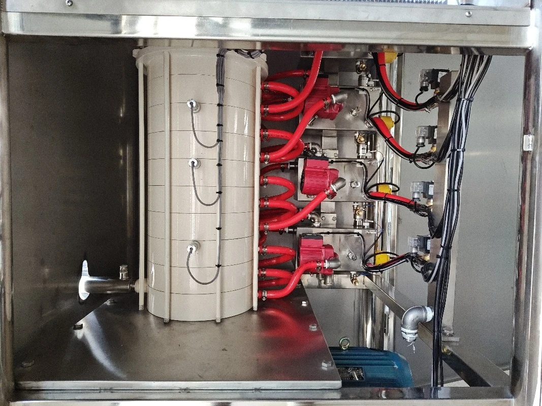 آلة تقسية الشوكولاتة المستمرة من المصنع الأوتوماتيكية 500 كجم / ساعة، آلات مزاج زبدة الكاكاو #3