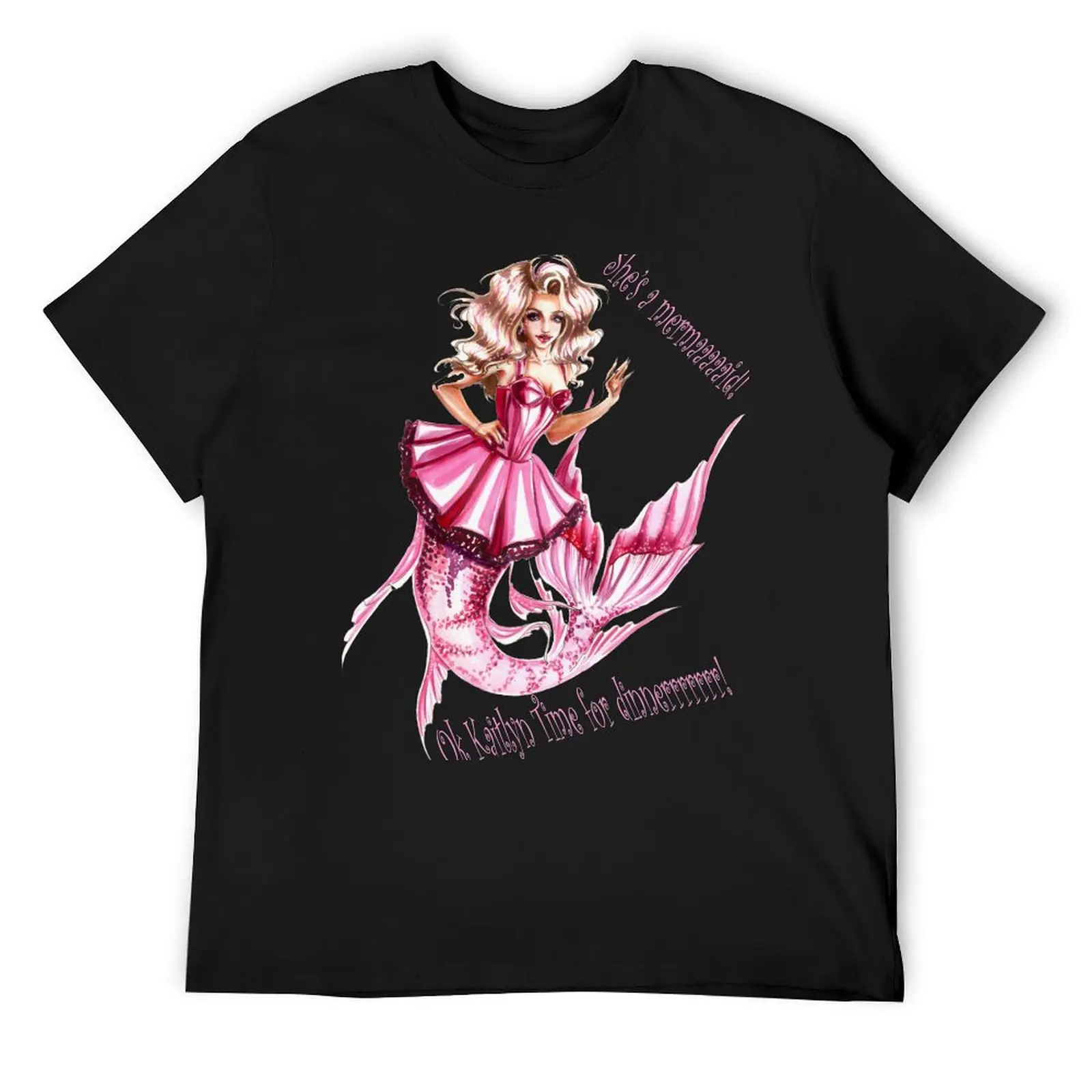

Miz Mattel Mermaid T-Shirt for a boy Man t-shirt vintage men t shirt