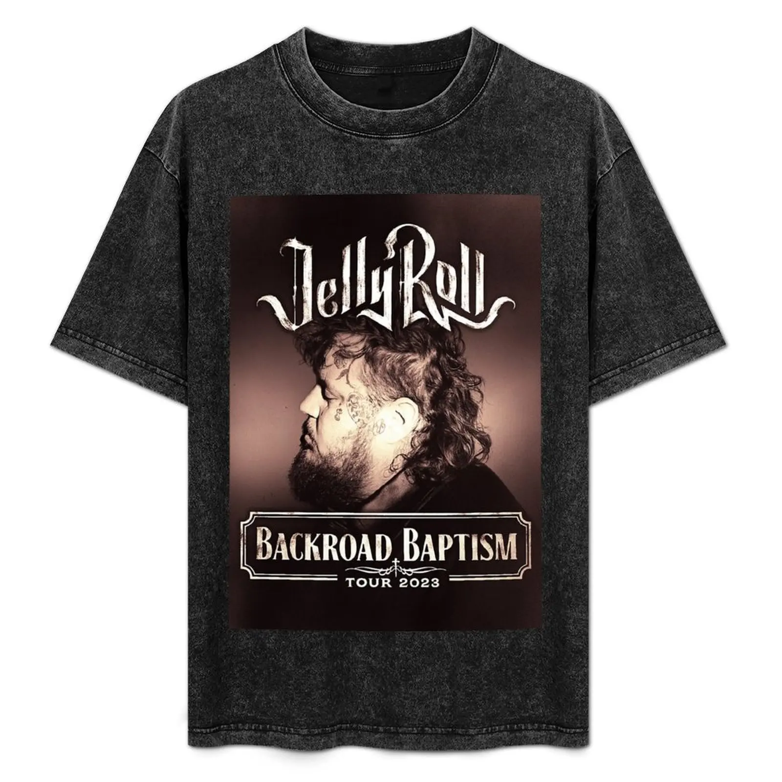Backroad Baptism Tour, Jelly Roll Tour, camiseta Jelly Roll, camiseta con protección UV para exteriores