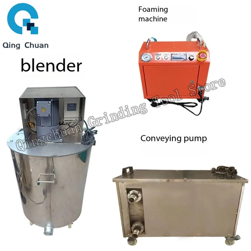 Cement Foaming Machine Small Portable Backfill Leveling Mixing Bucket Cement Self-leveling Foaming Machine